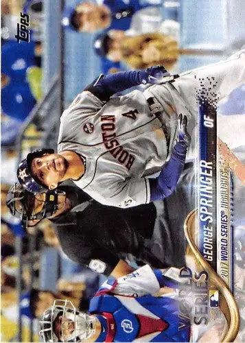 2018 Topps #154 George Springer NM-MT Astros ID:8044