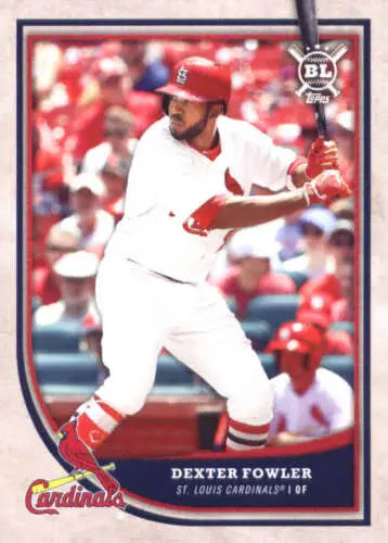 Dexter Fowler baseball card 2018 Topps Big League #115 original gloss NM-MT Cardinals