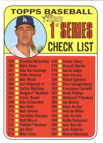 2018 Topps Heritage #314 Cody Bellinger NM-MT Dodgers - Trading Cards