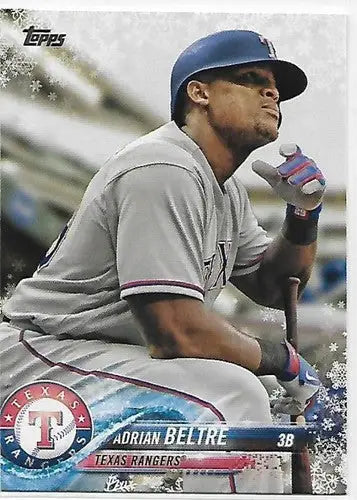 2018 Topps Holiday #HMW153 Adrian Beltre NM-MT Rangers