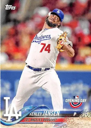 2018 Topps Opening Day #169 Kenley Jansen NM-MT Dodgers - Trading Cards