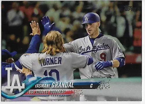 2018 Topps Rainbow Foil #320 Yasmani Grandal NM-MT Dodgers - Trading Cards