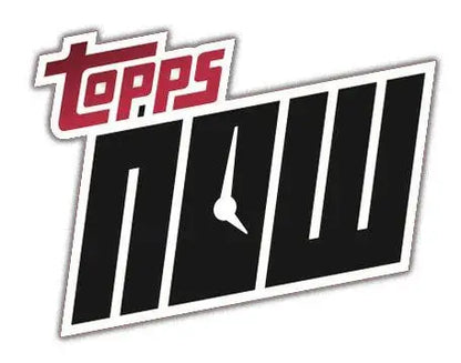 Topps TBT Logo with NOW in bold for Ted Williams 1989 Turn Back the Clock Design