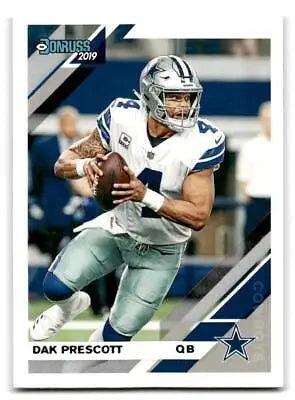 Dak Prescott trading card from 2019 Donruss #73 NFL collection
