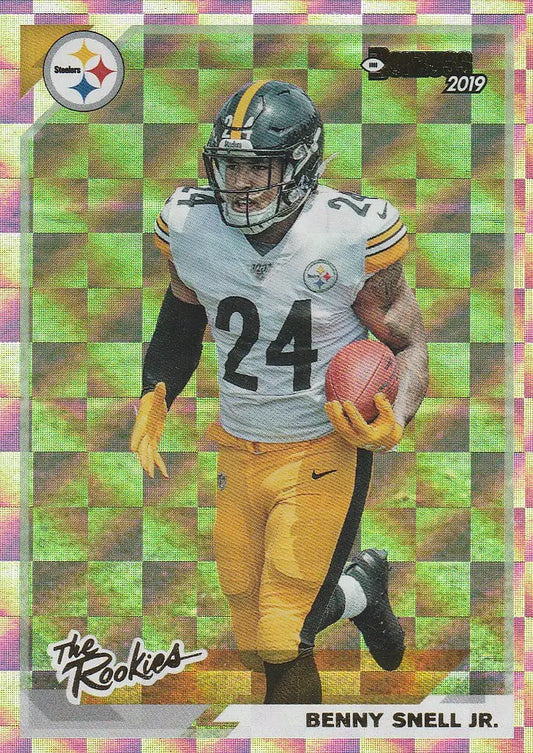 2019 Donruss The Rookies Benny Snell Jr. TR-35 football card for collectors