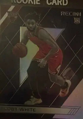 Coby White rookie card from 2019 Panini Chronicles trading cards collection