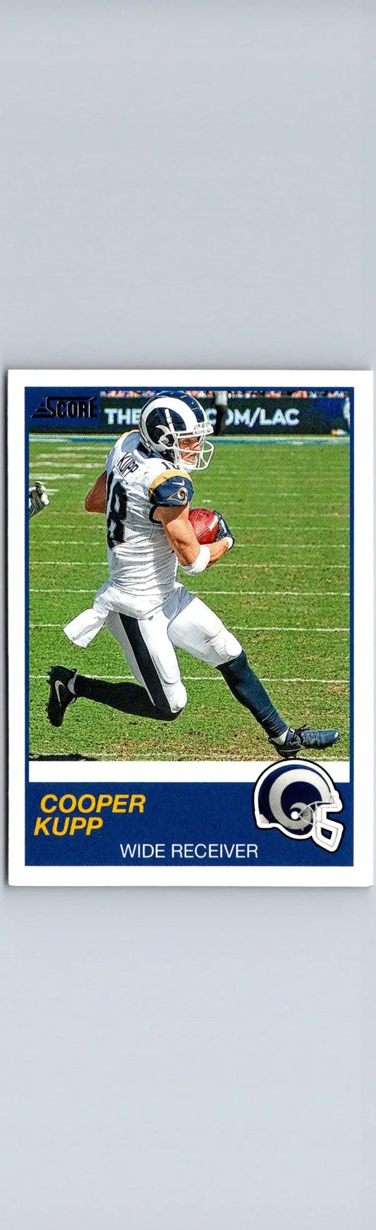 2019 Score Cooper Kupp football card displayed in product 297 for collectible sports cards