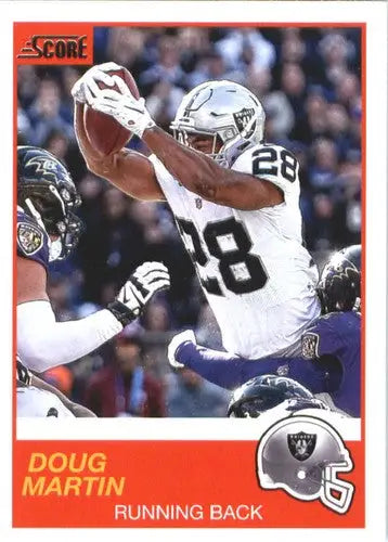 2019 Score #33 Doug Martin NM-MT Raiders ID:33014 - Trading Cards