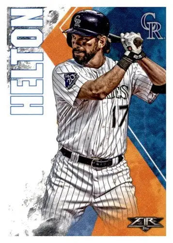 2019 Topps Fire #92 Todd Helton NM-MT Rockies - Trading Cards