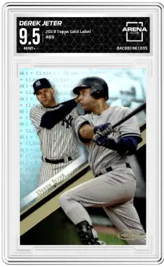 2019 Topps Gold Label Derek Jeter #89 baseball card for Baseball Arena Club collection