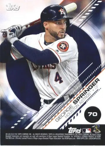 2019 Topps MLB Stickers #70 Jose Berrios/George Springer NM-MT ID:24540 - Trading Cards