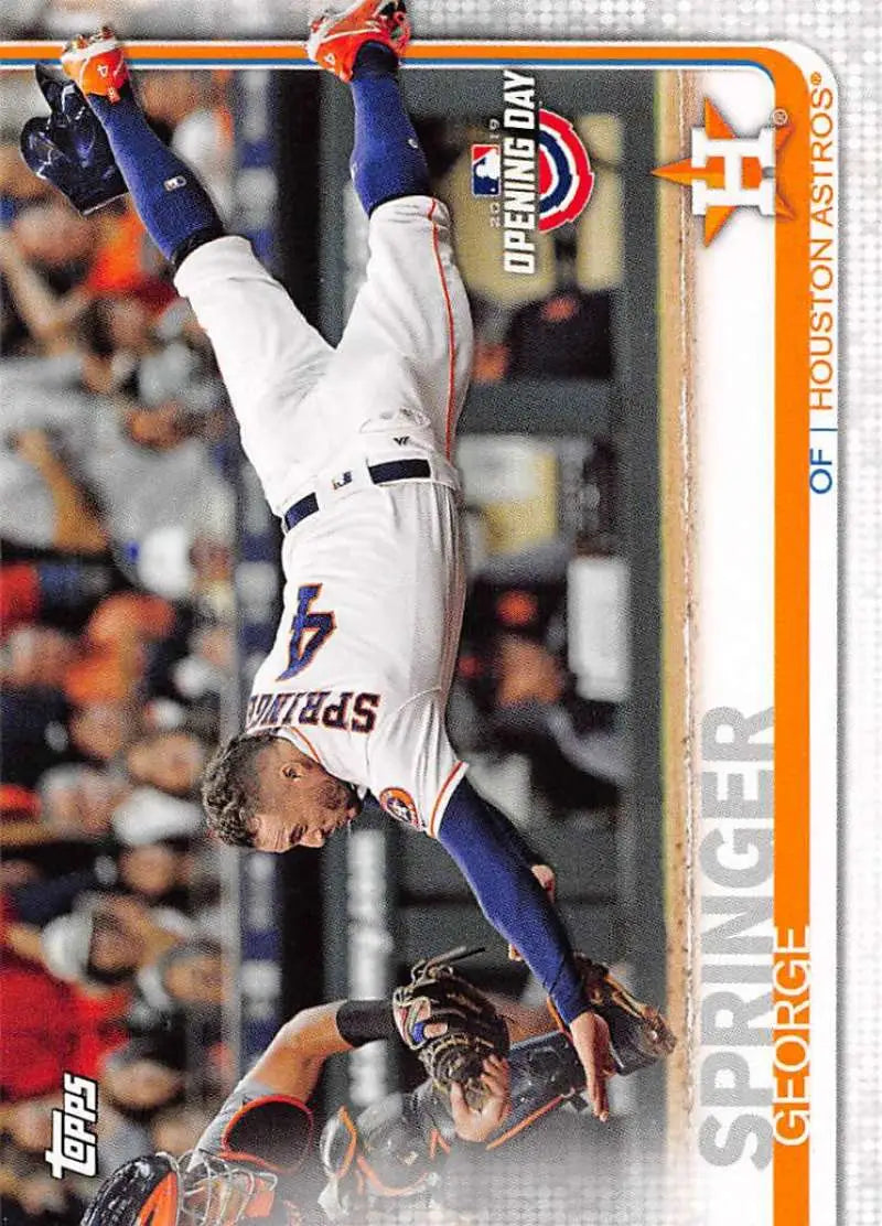 2019 Topps Opening Day #40 George Springer NM-MT Astros ID:19881 - Baseball Card