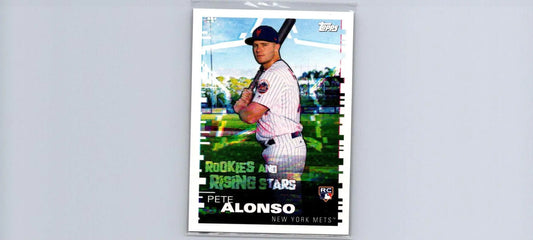 Pete Alonso baseball card from 2019 Topps Stickers #222 trading cards collection