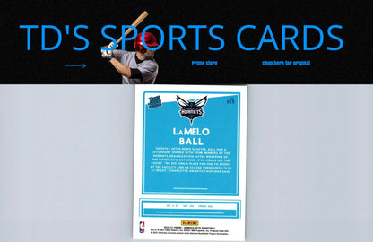 LaMelo Ball 2020-21 Donruss Optic #153 trading card displayed for collectors