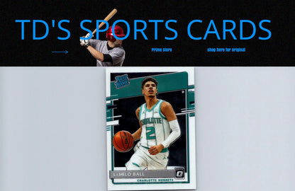 LaMelo Ball trading card from the 2020-21 Donruss Optic #153 collection