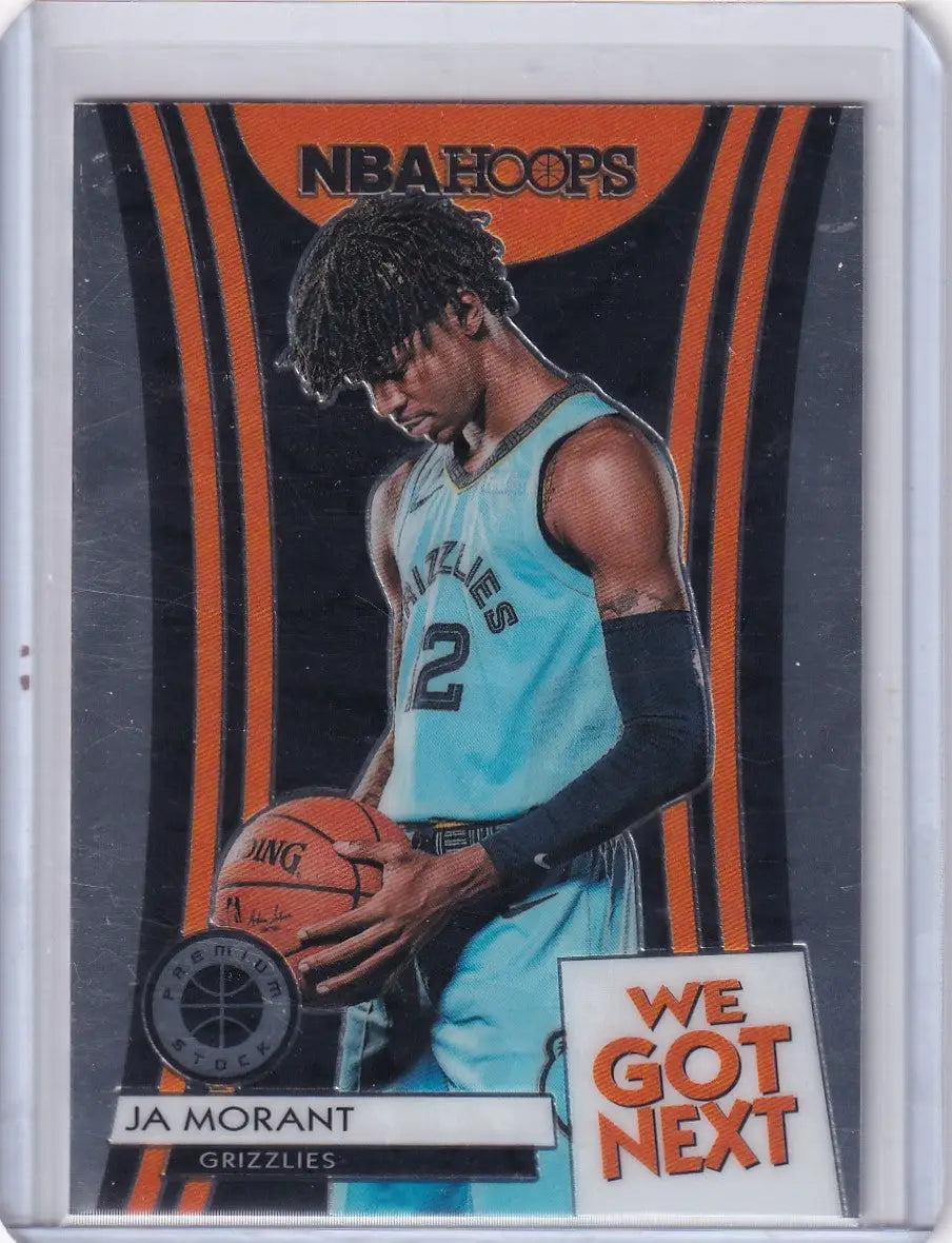NBA Hoops Ja Morant We Got Next basketball card featuring Memphis Grizzlies player