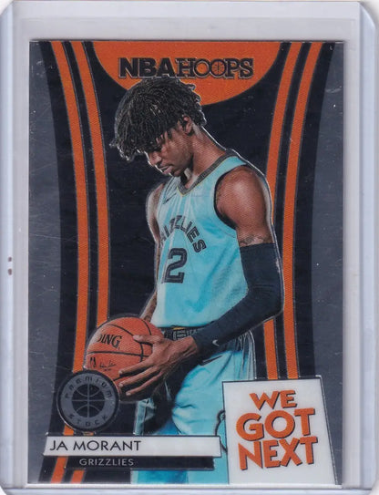 NBA Hoops Ja Morant We Got Next basketball card featuring Memphis Grizzlies player
