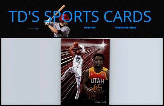 Donovan Mitchell Asia basketball card from 2020-21 Panini Chronicles #235 collectible set