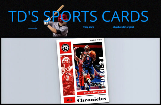 Bradley Beal basketball card from 2020-21 Panini Chronicles trading cards collection