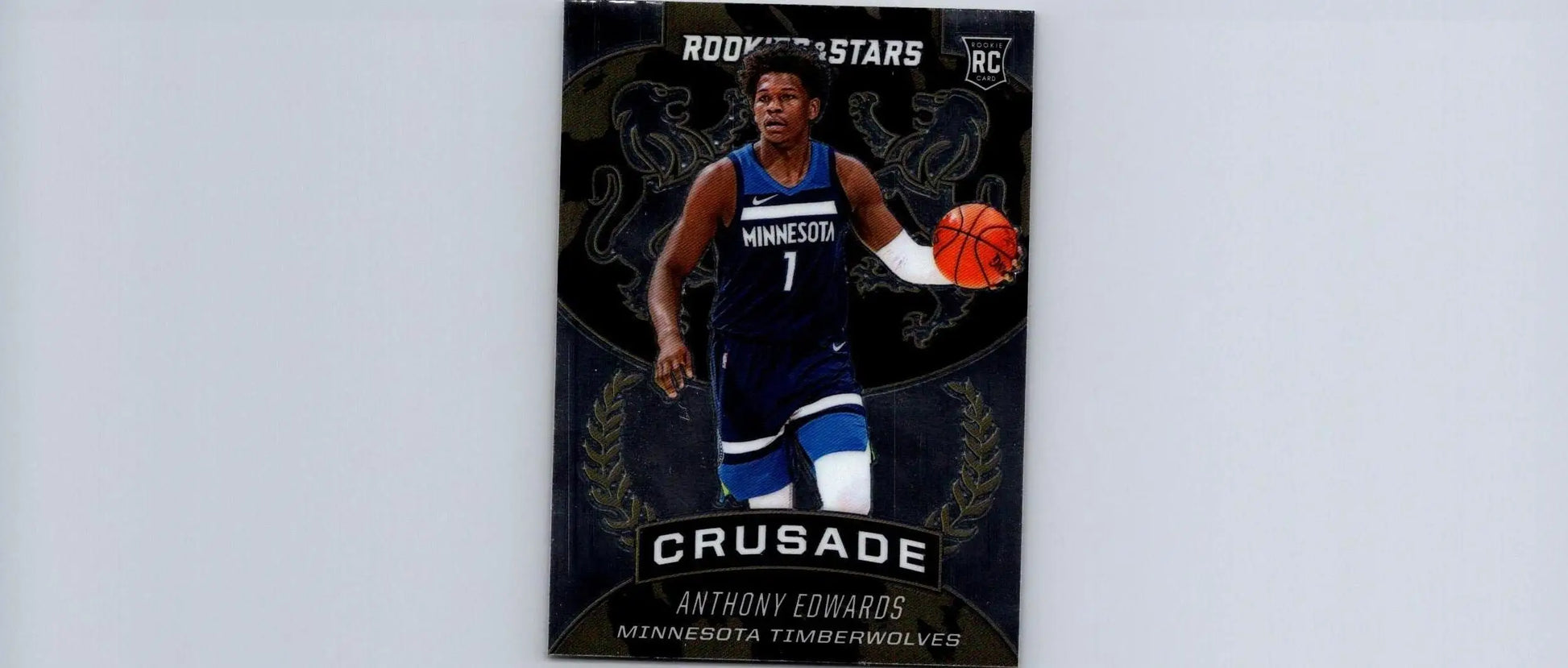 Anthony Edwards basketball card from 2020-21 Panini Chronicles trading cards collection