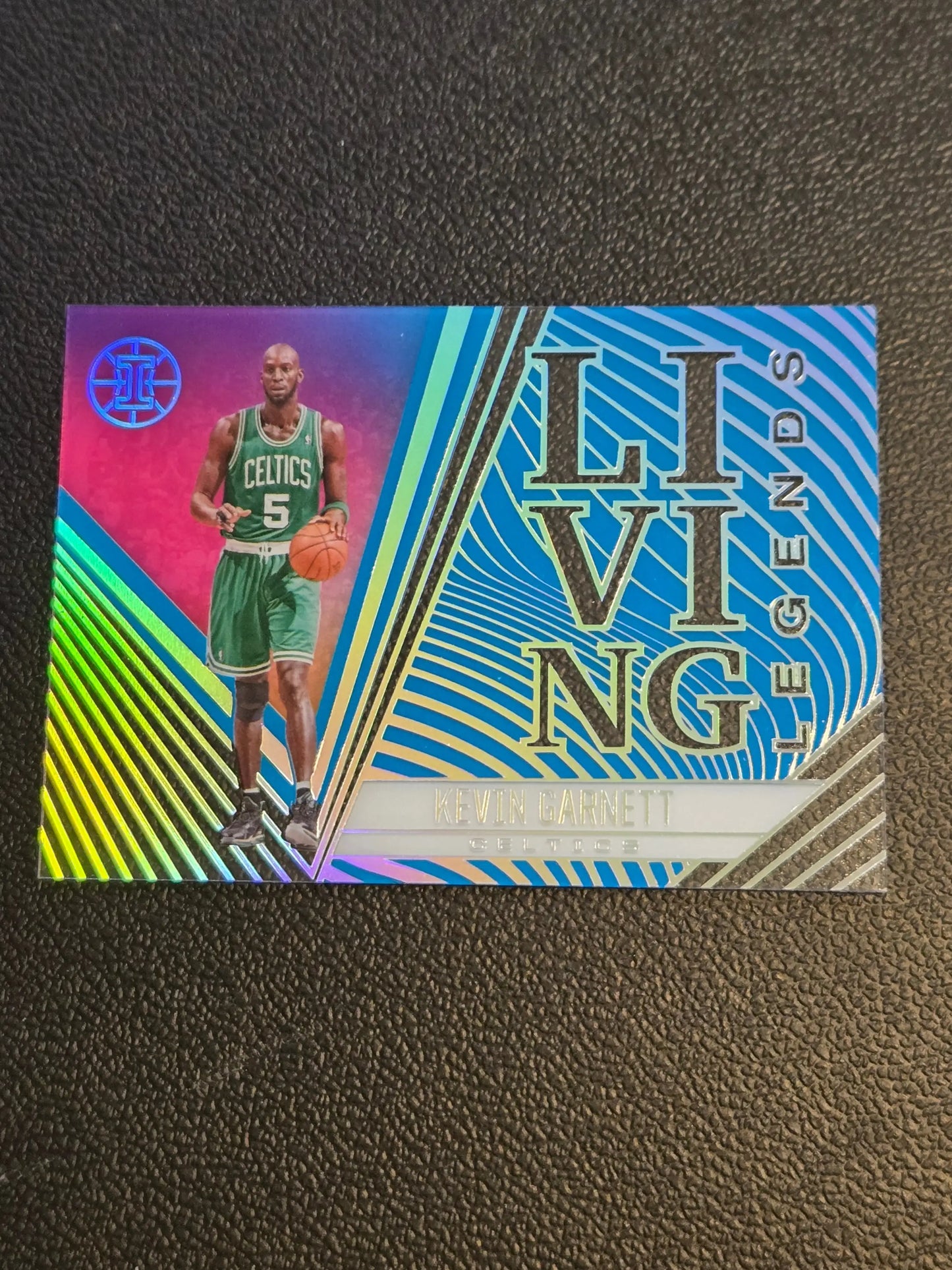 Kevin Garnett Living Legends basketball card from Panini Illusions 2020-21 series