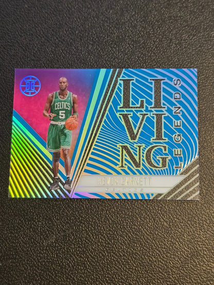Kevin Garnett Living Legends basketball card from Panini Illusions 2020-21 series