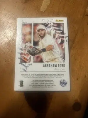 Abraham Toro baseball card from 2020 Diamond Kings DK Material Signatures series