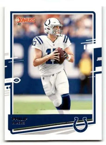 Philip Rivers Indianapolis Colts football card featuring original gloss design