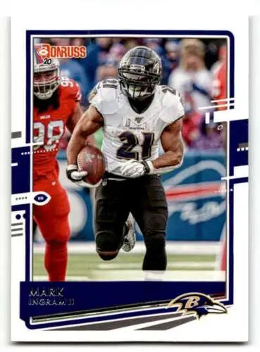 Mark Ingram II Baltimore Ravens football card with original gloss in pristine condition