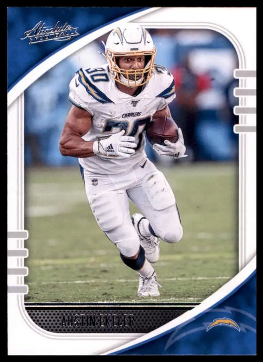 2020 Panini Absolute Austin Ekeler #17 San Diego Chargers Football Card NFL - Football Card