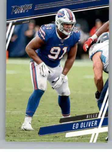 Ed Oliver football card from 2020 Panini Prestige featuring original gloss quality