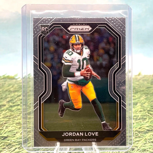 Jordan Love rookie card from 2020 Panini Prizm for Green Bay Packers collectors