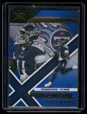 2020 Panini XR X-Ponential Potential A.J. Brown #4 34/99 Football - Trading Card