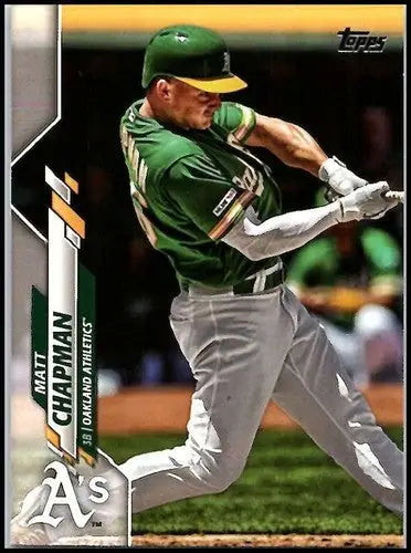 2020 Topps #127 Matt Chapman NM-MT Athletics - Trading Cards