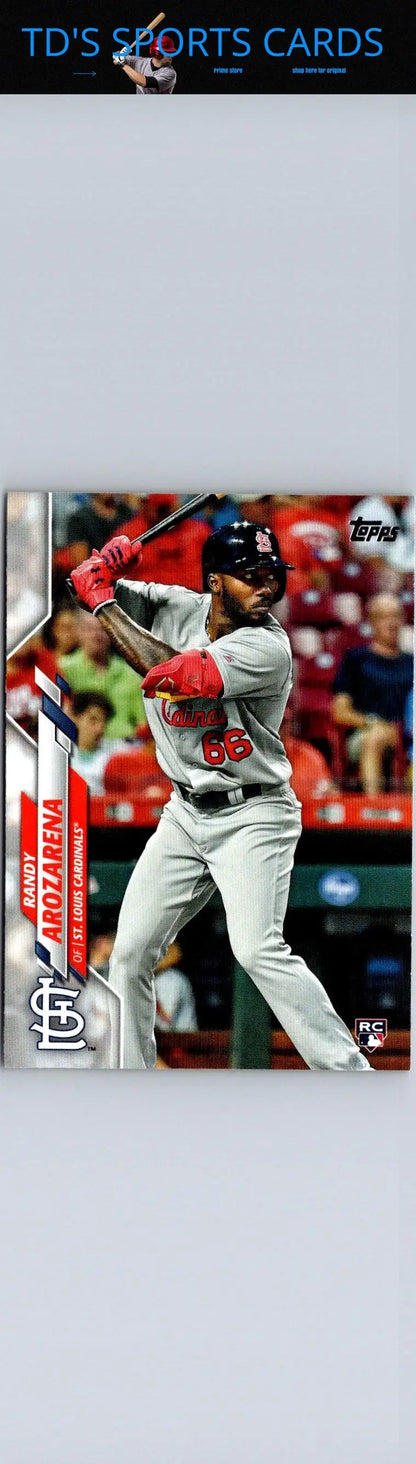 2020 Topps #229 Randy Arozarena baseball card for fans and collectors