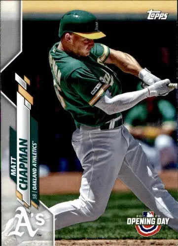 2020 Topps Opening Day #78 Matt Chapman NM-MT Athletics - Trading Cards