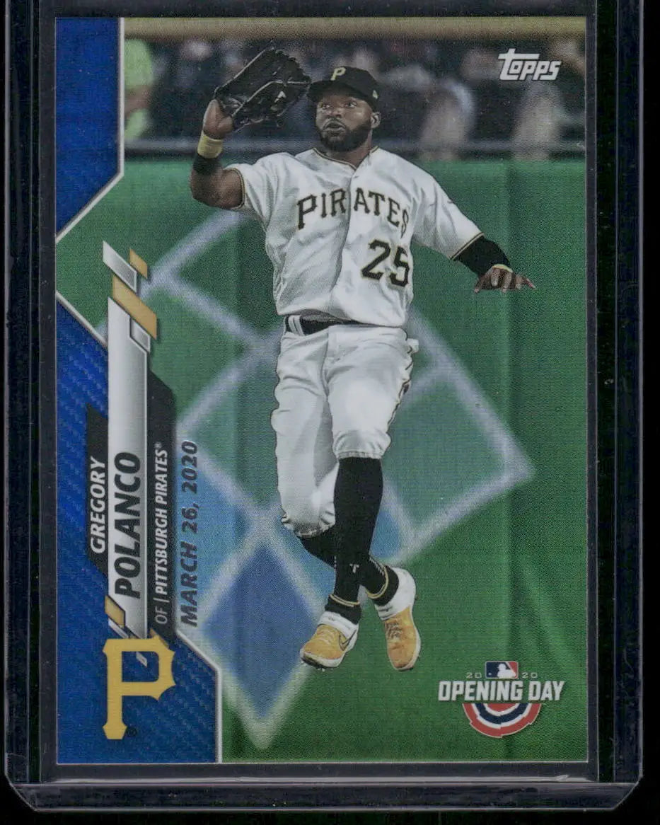 2020 Topps Opening Day Gregory Polanco baseball card for Opening Day Gregory Polanco collection