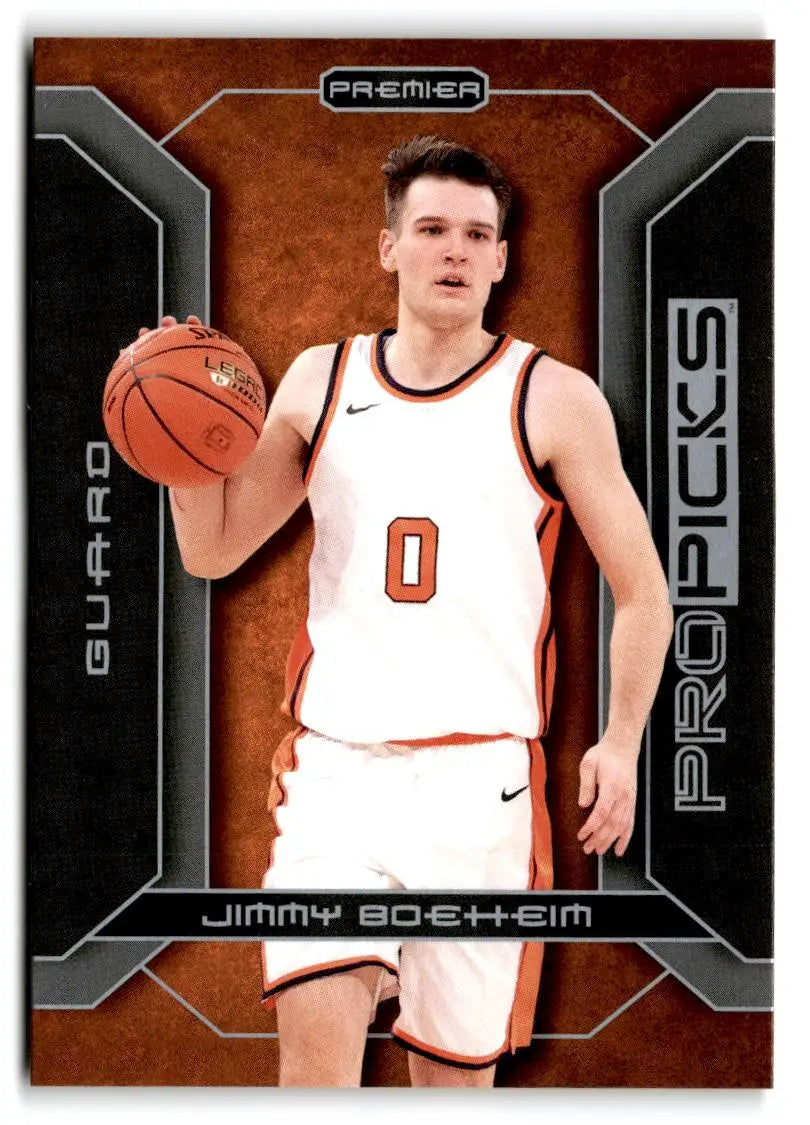2021-22 Pro Picks Premier #PP-27 Jimmy Boeheim - Trading Card