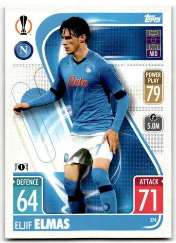 Eljif Elmas Topps Match Attax UEFA Champions League card original gloss Simply Sandoval