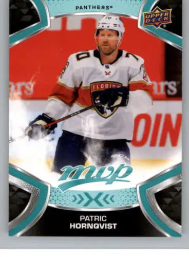 Patric Hornqvist 2021-22 Upper Deck MVP hockey card with original gloss, Panthers collectible