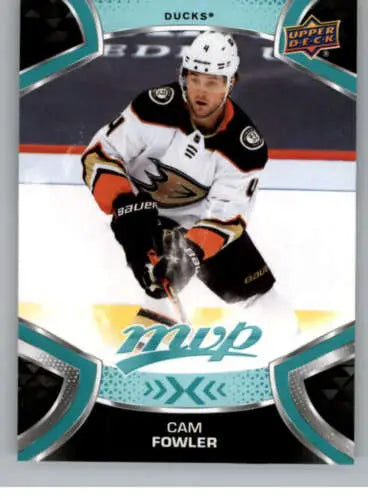 2021-22 Upper Deck MVP Cam Fowler hockey card with original gloss in NM-MT condition