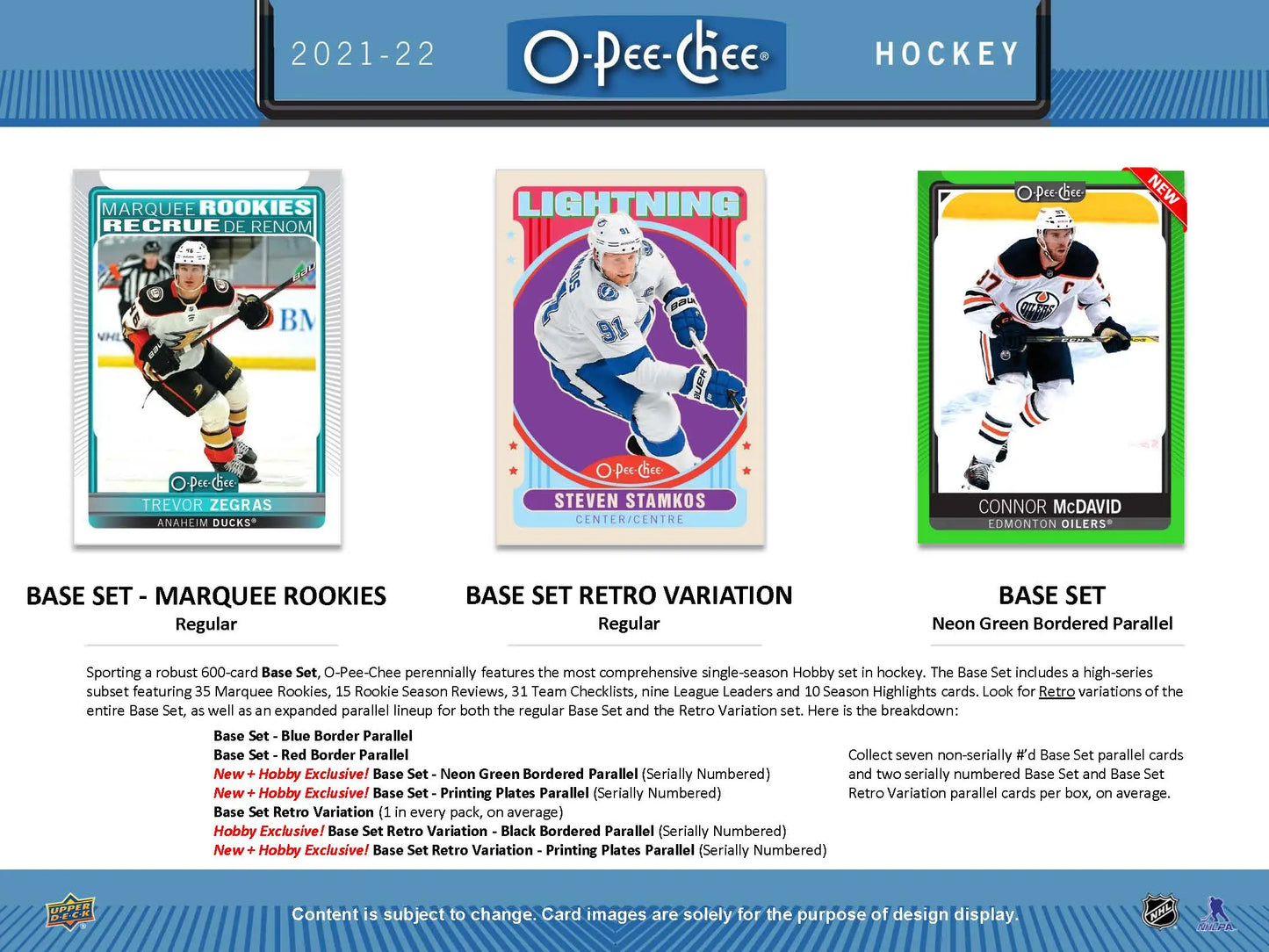 2021-22 Upper Deck O-Pee-Chee Hockey Sealed Hobby Box - Sports Cards - Hockey Sealed