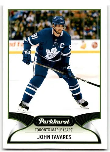 2021-22 Upper Deck Parkhurst John Tavares hockey card Maple Leafs NM-MT