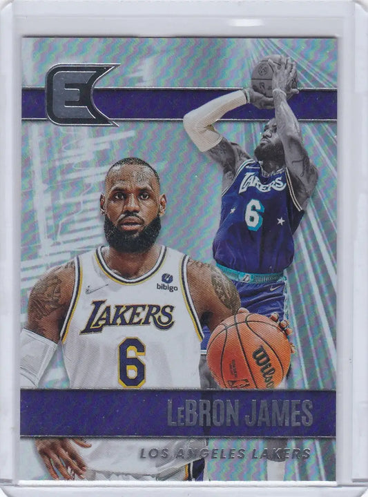2021 CHRONICALS ESSENTIALS #302 LEBRON JAMES- LOS ANGELES LAKERS - Trading Card