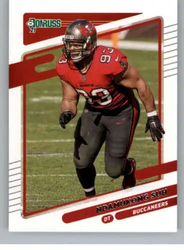 2021 Donruss #107 Ndamukong Suh NM-MT Buccaneers football card with original gloss