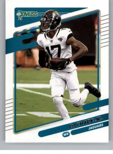 DJ Chark Jr. 2021 Donruss #133 football card with original gloss from Jaguars collection