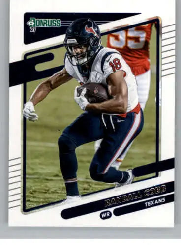 Randall Cobb NM-MT Texans Football Trading Card featuring original gloss from Donruss