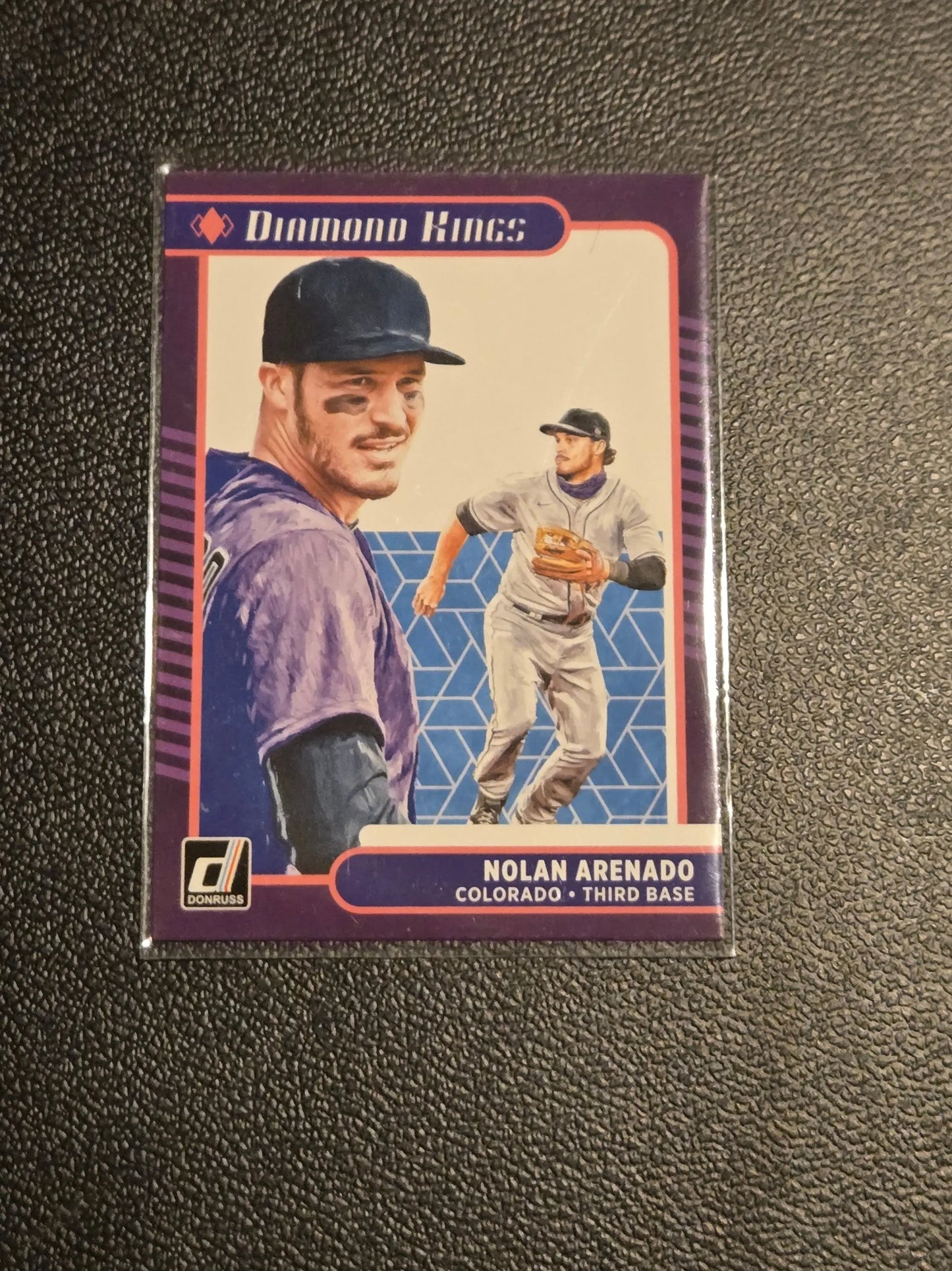Baseball trading card featuring Nolan Arenado from 2021 Donruss #29 collection