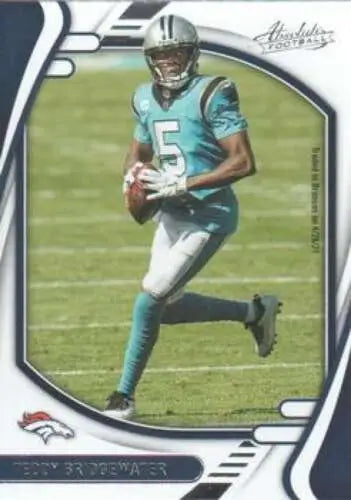 Teddy Bridgewater football card from 2021 Panini Absolute in Near Mint condition