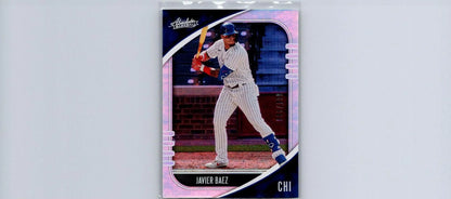 Javier Baez Holo Silver baseball card from 2021 Panini Absolute #57 #/199